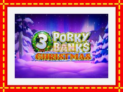 Speel de machine 3 Porky Banks Christmas: spannende gratis spins