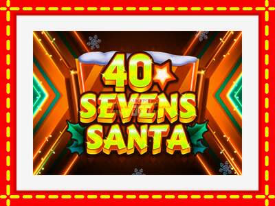 Speel de machine 40 Sevens Santa: spannende gratis spins