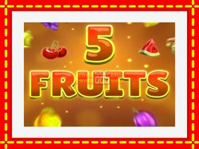 Speel de machine 5 Fruits: spannende gratis spins