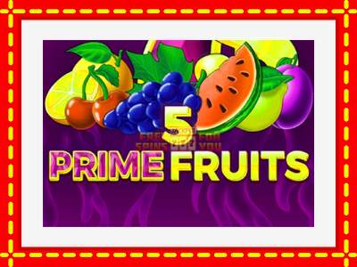 Speel de machine 5 Prime Fruits: spannende gratis spins