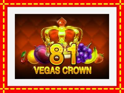 Speel de machine 81 Vegas Crown: spannende gratis spins