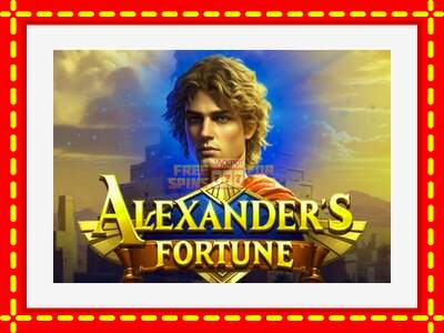 Speel de machine Alexanders Fortune: spannende gratis spins