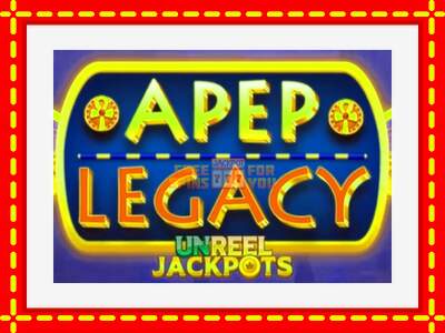 Speel de machine Apep Legacy: spannende gratis spins