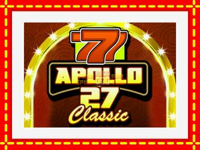 Speel de machine Apollo 27 Classic: spannende gratis spins