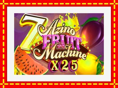 Speel de machine Azino Fruit Machine x25: spannende gratis spins