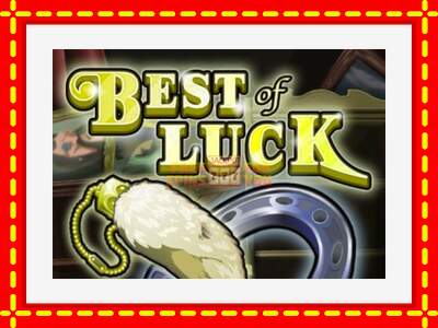 Speel de machine Best of Luck: spannende gratis spins