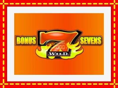 Speel de machine Bonus Sevens Wild: spannende gratis spins