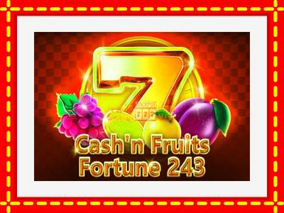 Speel de machine Cashn Fruits Fortune 243: spannende gratis spins