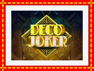 Speel de machine Deco Joker: spannende gratis spins