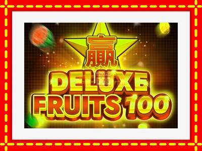 Speel de machine Deluxe Fruits 100: spannende gratis spins