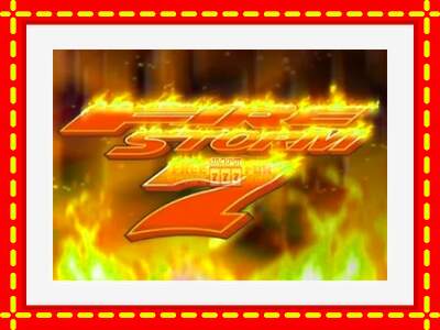 Speel de machine Firestorm 7: spannende gratis spins