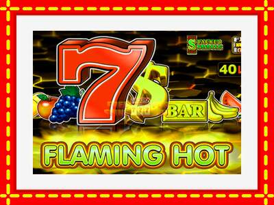 Speel de machine Flaming Hot: spannende gratis spins