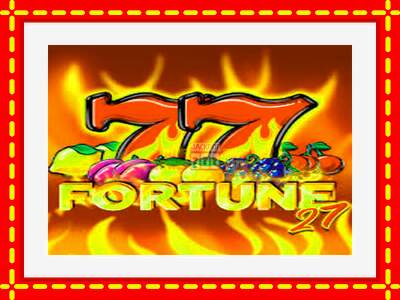 Speel de machine Fortune 27: spannende gratis spins