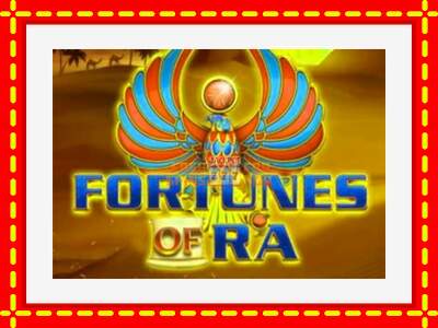 Speel de machine Fortunes of Ra: spannende gratis spins