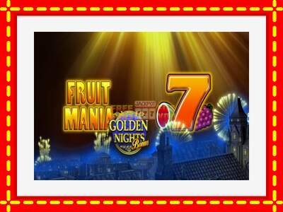 Speel de machine Fruit Mania Golden Nights: spannende gratis spins