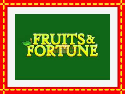 Speel de machine Fruits & Fortune: spannende gratis spins