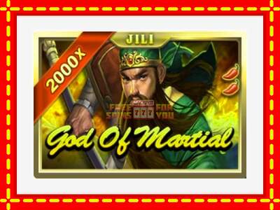 Speel de machine God Of Martial: spannende gratis spins