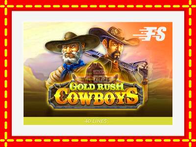 Speel de machine Gold Rush Cowboys: spannende gratis spins