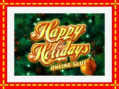 Speel de machine Happy Holidays: spannende gratis spins