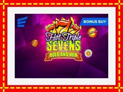 Speel de machine Hot Triple Sevens Hold & Win: spannende gratis spins