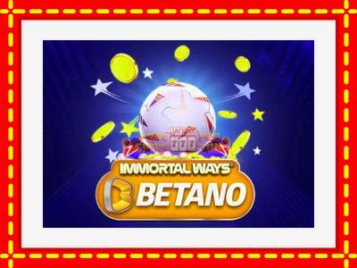 Speel de machine Immortal Ways Betano: spannende gratis spins