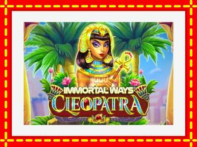 Speel de machine Immortal Ways Cleopatra: spannende gratis spins