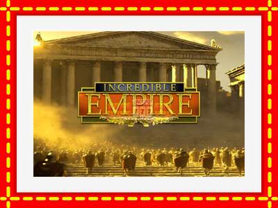 Speel de machine Incredible Empire: spannende gratis spins