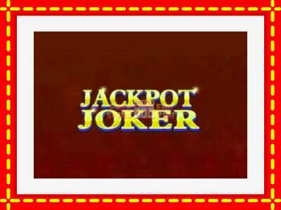 Speel de machine Jackpot Joker: spannende gratis spins