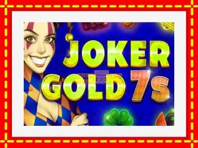 Speel de machine Joker Gold 7s: spannende gratis spins