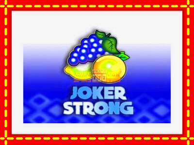 Speel de machine Joker Strong: spannende gratis spins