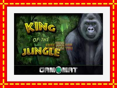 Speel de machine King of the Jungle: spannende gratis spins