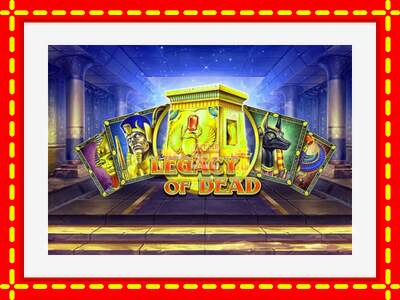 Speel de machine Legacy Of Dead: spannende gratis spins