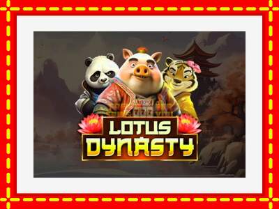 Speel de machine Lotus Dynasty: spannende gratis spins