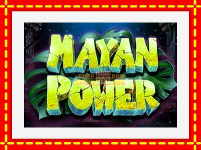 Speel de machine Mayan Power: spannende gratis spins