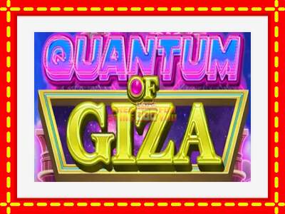 Speel de machine Quantum of Giza: spannende gratis spins