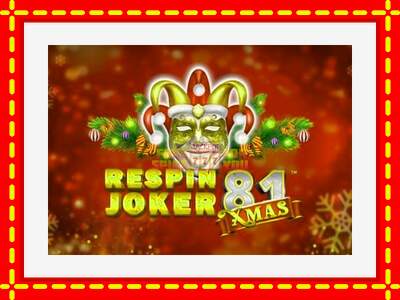 Speel de machine Respin Joker 81 Xmas: spannende gratis spins