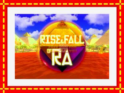 Speel de machine Rise & Fall of Ra: spannende gratis spins