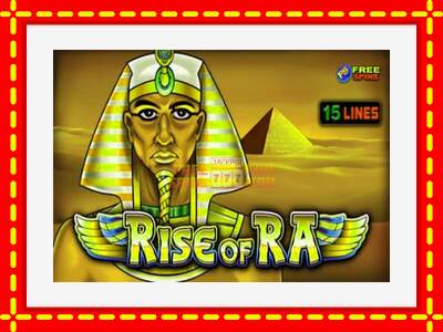 Speel de machine Rise of Ra: spannende gratis spins