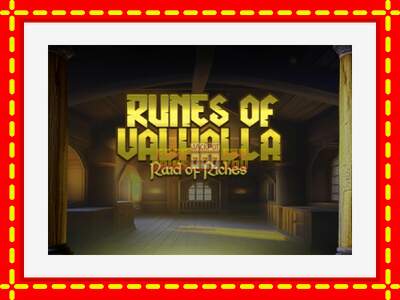 Speel de machine Runes of Valhalla: spannende gratis spins