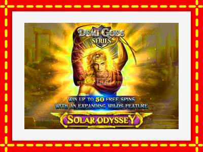 Speel de machine Solar Odyssey: spannende gratis spins