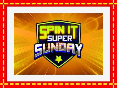 Speel de machine Spin It Super Sunday: spannende gratis spins