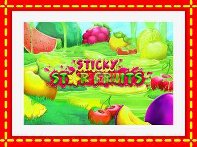 Speel de machine Sticky Star Fruits: spannende gratis spins