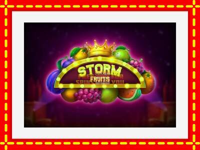 Speel de machine Storm Fruits: spannende gratis spins