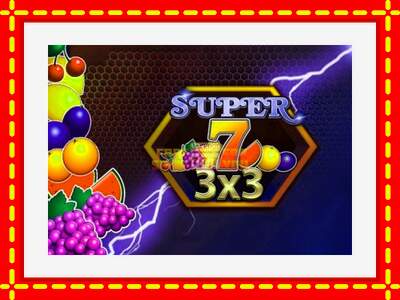 Speel de machine Super 7 3x3: spannende gratis spins