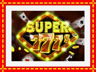 Speel de machine Super 777s: spannende gratis spins