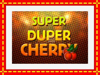 Speel de machine Super Duper Cherry: spannende gratis spins