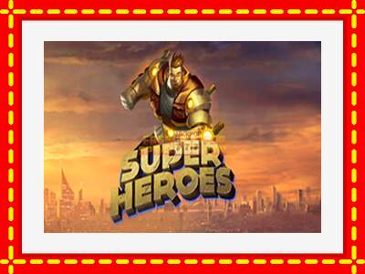 Speel de machine Super Heroes: spannende gratis spins