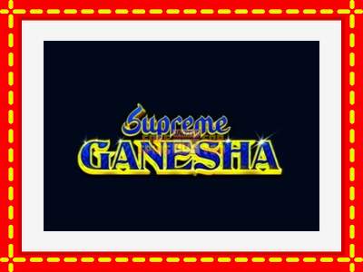 Speel de machine Supreme Ganesha: spannende gratis spins