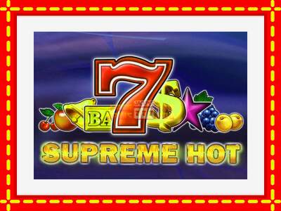 Speel de machine Supreme Hot: spannende gratis spins