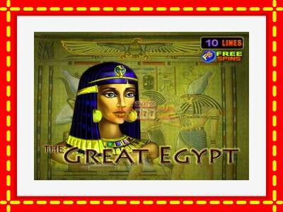 Speel de machine The Great Egypt: spannende gratis spins